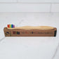 Bamboo kids toothbrush in rainbow with minimal packaging