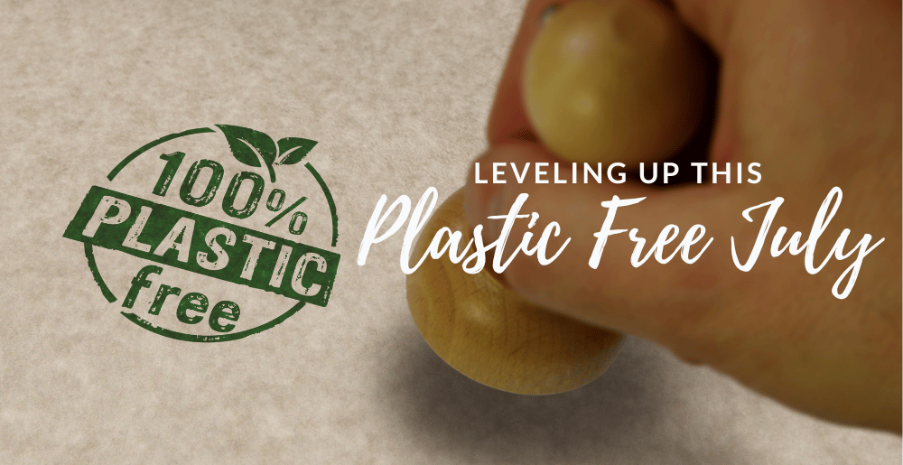 Leveling Up this Plastic Free July