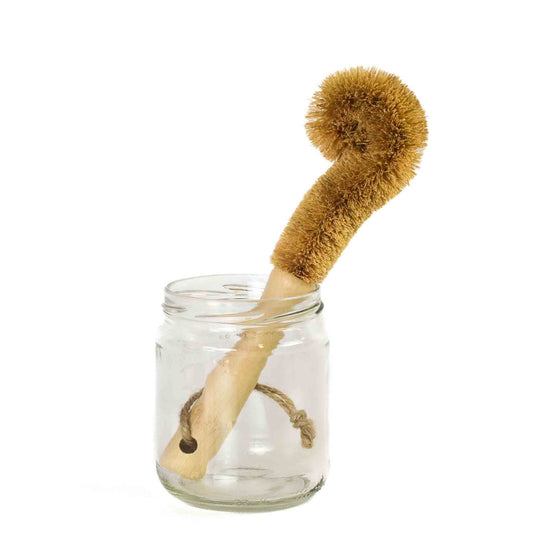 Sustainable Bottle Brush made with coconut bristles