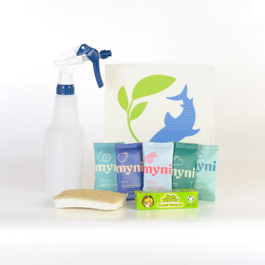 Eco Shark Green Cleaning bundle with everything you need for a non-toxic eco friendly home