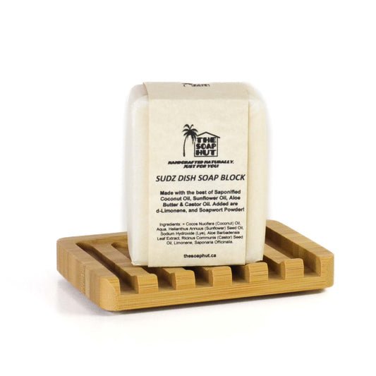 The best All natural biodegradable Solid Dish Soap Block