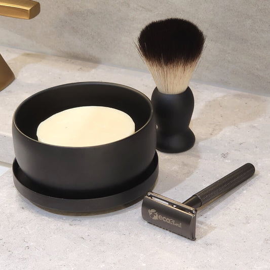 Beautiful shaving set. Great as an eco friendly fathers day gift
