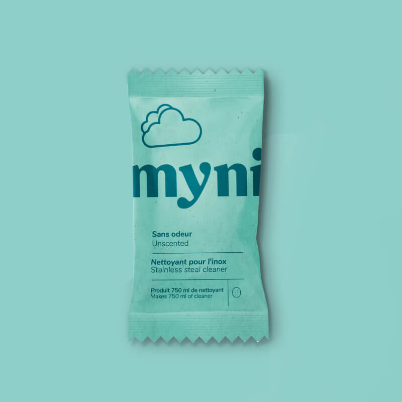 Zero Waste Stainless Steel cleaning tablets from Myni